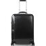  Blue Square 4-Rollen Kabinentrolley Leder 55 cm Laptopfach Variante black