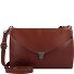  Fold Umhängetasche Leder 20 cm Variante cognac