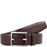  Bombed Gürtel Leder Variante dark brown | 115 cm
