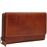  Rhodos Geldbörse RFID Schutz Leder 14 cm Variante cognac