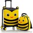  Kids 4-Rollen Kofferset 2tlg. Variante bumble bee