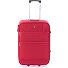  2100 2 Rollen Kabinentrolley 52 cm Variante red