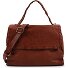  Zelda Schultertasche Leder 34 cm Variante cognac