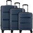  Travel Line 4300 4 Rollen Kofferset 3-teilig Variante dunkelblau