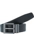  Traveller Wendegürtel Leder Variante schwarz-schwarz | 105 cm