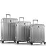  Xtrak 4 Rollen Kofferset 3-teilig mit Dehnfalte Variante silver