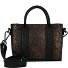 Glam Newburgh Mini Bag Handtasche Leder 18.5 cm Variante croco bronze - black