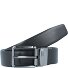  Wendegürtel Leder Variante black-darkbrown | 100 cm