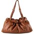  Lavinia Schultertasche Leder 45 cm Variante cognac brown