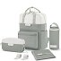  Bergen Wickelrucksack Set 4 tlg. Laptopfach Variante muted sage