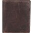  Tornado Geldbörse RFID Schutz Leder 9 cm Variante teak brown