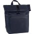  Den Haag Rucksack Leder 40 cm Laptopfach Variante blau