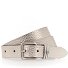  Gürtel Variante platingold metallic | 75 cm