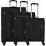  Avantour 4 Rollen Kofferset 3-teilig mit Dehnfalte Variante black