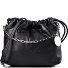  Lya Umhängetasche Leder 22 cm Variante black