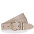 Gürtel Leder Variante cream | 100 cm