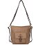  Urban Poets Baily Schultertasche Leder 35 cm Variante spicy ginger