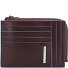  Blue Square Kreditkartenetui RFID Schutz Leder 12 cm Geschenkbox Variante mahogany