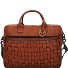  Urban Poets Blaise Aktentasche Leder 40 cm Laptopfach Variante charming cognac