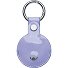  Carrara Schlüsselanhänger Leder 5 cm Variante lavendel