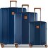  Ferrara 4 Rollen Kofferset 3-teilig mit Dehnfalte Variante navy blue
