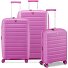 B-Flying Move 4 Rollen Kofferset 3-teilig mit Dehnfalte Variante pink