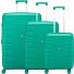 Skyline 2.0 4 Rollen Kofferset 3-teilig mit Dehnfalte Variante menta