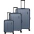  Dynamiic 4 Rollen Kofferset 3-teilig mit Dehnfalte Variante denimblue