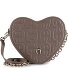  Fashion Schultertasche Leder 19 cm Variante taupe