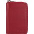  Oslo Nappa Geldbörse RFID Leder 8 cm Variante rot