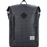  Roll Top Rucksack 46 cm Laptopfach Variante grid - black