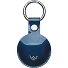  Carrara Schlüsselanhänger Leder 5 cm Variante blau