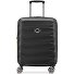  Meteor 4 Rollen Kabinentrolley 55 cm mit Dehnfalte Variante deep black