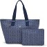  Denim Love Raaja Shopper Tasche 33 cm Variante signature denim