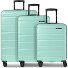  Munich 4.0 4 Rollen Kofferset 3-teilig mit Dehnfalte Variante mint shiny