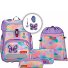  Cloud Flash Schulranzen-Set 5-teilig Variante Butterfly Luna