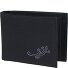  New Cryptan Geldbörse RFID Schutz 11 cm Variante schwarz-lizard 2.0grey
