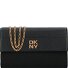  Rosa Clutch Geldbörse Leder 20 cm Variante jet black-black