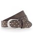  Lilou Gürtel Leder Variante grau taupe | 100 cm