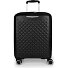 Queens 4 Rollen Kabinentrolley S 54 cm mit Dehnfalte Variante negro