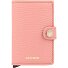  Miniwallet Kreditkartenetui RFID Schutz Leder 6.5 cm Variante rose