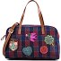  Carreaux Schultertasche 38 cm Variante beet red