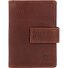  Vintage Geldbörse RFID Schutz Leder 7 cm Variante cognac