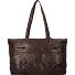  Urban Poets Jordan Shopper Tasche Leder 49 cm Variante chocolate brown
