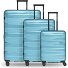  Travel 4-Rollen Kofferset 3-tlg. mit Dehnfalte Variante glacier blue metallic
