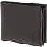  Leather Geldbörse RFID Schutz Leder 10 cm Variante braun-freedom anchor