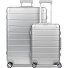  Pro Aluminium 4-Rollen Kofferset S+L Variante silver