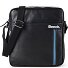  Umhängetasche Leder 24 cm Variante schwarz
