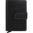  Nappa Kreditkartenetui RFID Schutz Leder 7 cm Variante turquoise