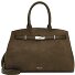  TAS Martina Schultertasche Leder 40 cm Variante oliv